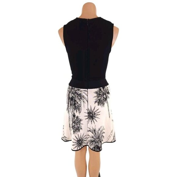 Elegant Black and White Mini Dress - Picture 9 of 13